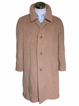Vintage Darebridge Raglan Coat XXL/46R Dark Camel Pure Alpaca
