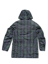 Barbour Jacket S/38 Blackwatch Plaid Waxed Cotton Rare