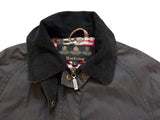 Barbour x Hello Kitty Girls Jacket L Ruby Beadnell Navy Waxed Cotton