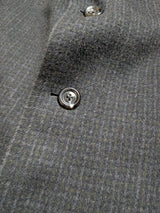 Vintage Alexandre Coat L/42 Charcoal Grey Heavy Wool