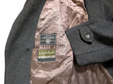 Vintage Alexandre Crombie Raglan Great Coat XL 46/48R Grey Heavy Wool