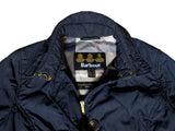Barbour Ladies Jacket S/4 US Navy Blue Nelson Quilt Polyester
