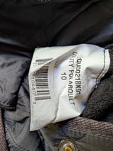 Barbour Ladies Jacket M/6 US Black Utility Polar Quilted Polyester