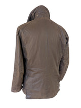 Barbour Coat S Brown Lightweight Ashby Waxed Cotton