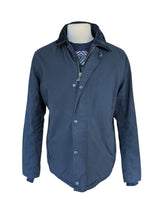 Barbour Jacket Steve McQueen L Navy Blue Sanford Waxed Cotton