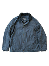 Barbour Jacket Steve McQueen L Navy Blue Sanford Waxed Cotton