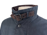 Barbour Jacket L Navy Blue Kenmore Waxed Cotton