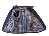 Barbour Jacket L Navy Blue Kenmore Waxed Cotton