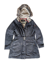 Barbour Ladies Parka L/10 US Kirkby Waxed Cotton
