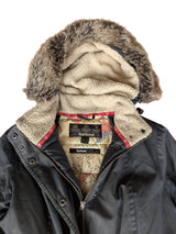 Barbour Ladies Parka L/10 US Kirkby Waxed Cotton