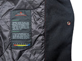 Peuterey Car Coat M/50 Black Soft Wool Blend