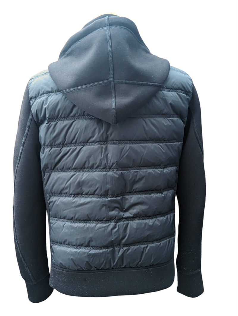 Peuterey Hooded Down Hybrid Jacket S/M Black Poliamid/Scuba