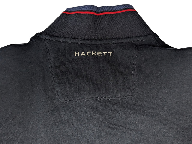 Hackett Aston Martin Full Zip Sweatshirt/Jacket S Navy Blue Cotton