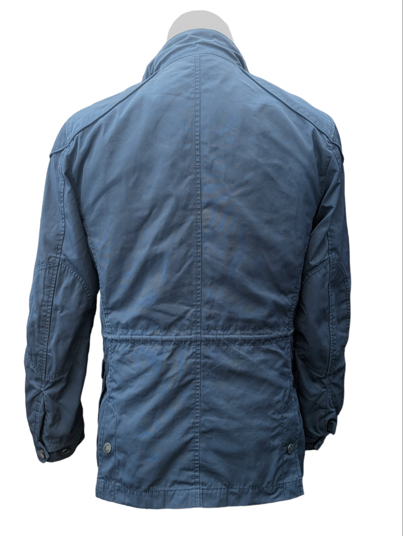 Hackett Field Jacket S Faded Navy Blue Poliamid