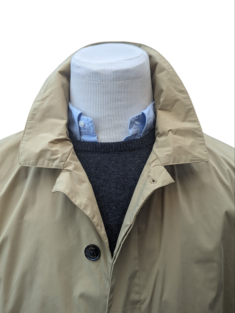 Allegri Rain Trench Coat L/52 Tan Poliamide - Limonta