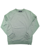 The Wardrobe Crew Sweatshirt Pale Mint Green Organic Cotton