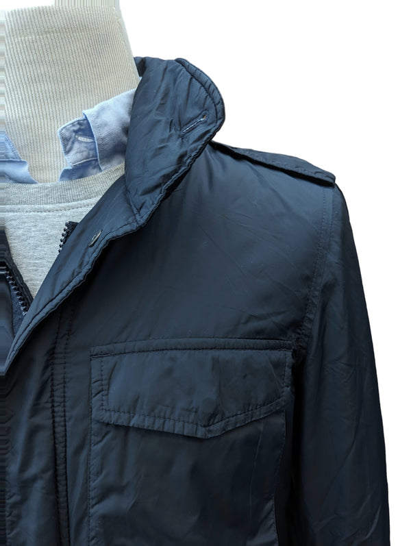 Aspesi Field Jacket M Navy Blue Poliamide Thermore padded