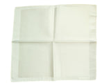 Zegna Pocket Square: Vanilla cream, pure silk