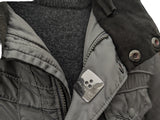 Peuterey Down Jacket XL Khaki Grey Poliamid