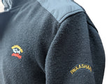 Paul & Shark Knit Jacket M Black Wool Blend