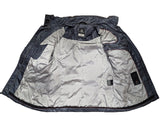 Peuterey Woman's Down Jacket XXL/14 Gunmetal Grey Cotton/Poliamid