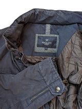 Hackett Velospeed Field Jacket L Faded Navy Blue Cotton/Nylon