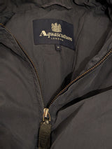 Aquascutum Jacket Washed Navy Blue Cotton/Poliamide