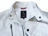 Fay Biker Jacket S/M White Poliamide