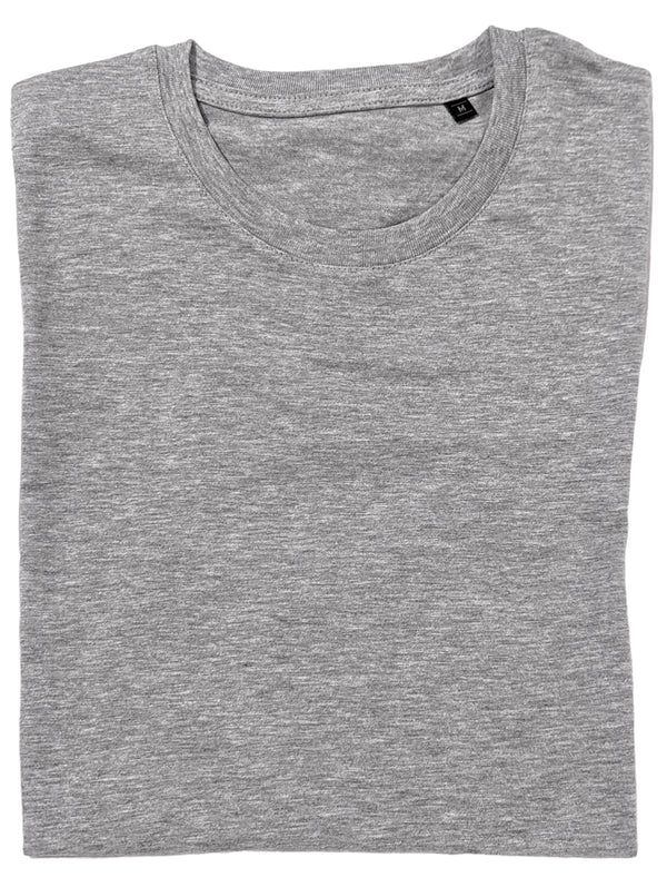 The Wardrobe Short Sleeve T-Shirt Light Grey Organic Cotton