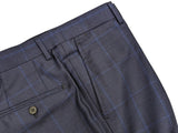 Benjamin VBC 3-in-1 Suit Dark Navy Blue Windowpane 2-button Wool