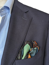 Battisti Pocket Square / Bandana Hopper The Nighthawks Art Painting Pure Silk