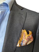 Battisti Pocket Square / Bandana Pozzo St. Ignatius Fine Art Painting Pure Silk