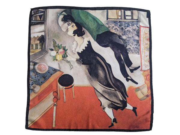 Battisti Pocket Square / Neckerchief Chagall The Birthday
