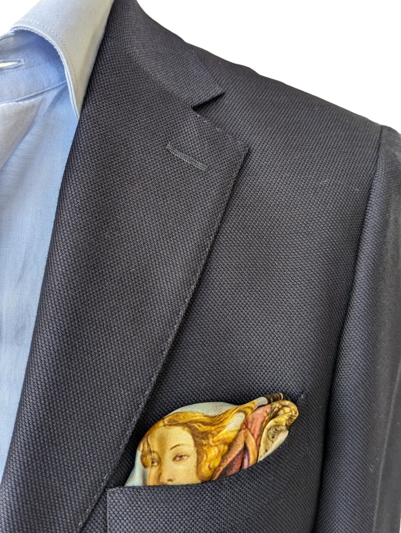 Battisti Pocket Square / Neckerchief Botticelli Birth of Venus