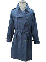 Polo Ralph Lauren Trench Coat M/40 Navy Cotton/Elastane