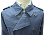 Polo Ralph Lauren Trench Coat M/40 Navy Cotton/Elastane