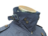 Polo Ralph Lauren Trench Coat M/40 Navy Cotton/Elastane