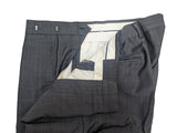 Z Zegna Suit 38R Grey Sharkskin Wool/Mohair