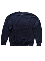 The Wardrobe Crewneck Sweatshirt Ink Blue Cotton Blend