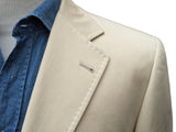 Fay Travel Jacket L/52 Tan 3-Button Cotton