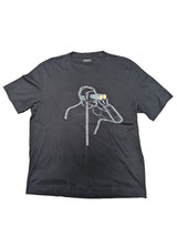 Zegna Tee Shirt XL Black Binoculars Graphic Cotton