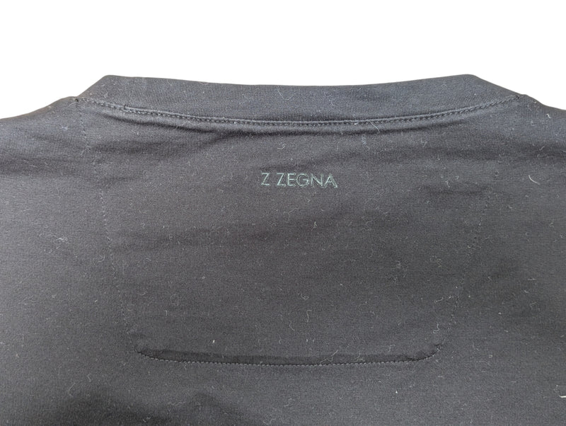 Zegna Tee Shirt XL Black Binoculars Graphic Cotton