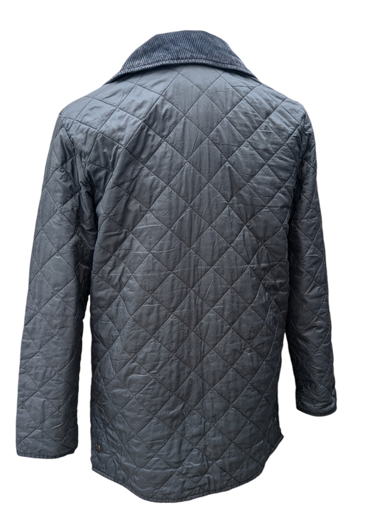 Barbour Jacket M/L Black Liddesdale Padded Quilt Polyamide