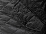 Barbour Jacket S/M Black Flyweight Chelsea Padded Quilt Polyester