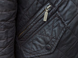 Barbour Jacket M/L Dark Brown Chelsea Padded Quilt Polyester