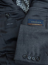 Nigel Hall Angelico Coat 40R/M Mid Grey Wool/Cashmere