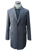 Nigel Hall Angelico Coat 40R/M Mid Grey Wool/Cashmere