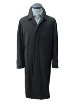 Vintage Austin Reed Olive Green Balmacaan Coat L/42 Olive Wool/Cashmere