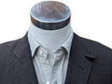 Nigel Hall Abraham Moon Coat M Brown Herringbone 3-button Pure Wool