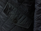 Barbour Jacket XL Midnight Blue Powell Padded Quilt Polyester